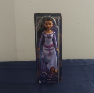 Mattel Purple and White Doll with Braided Hair